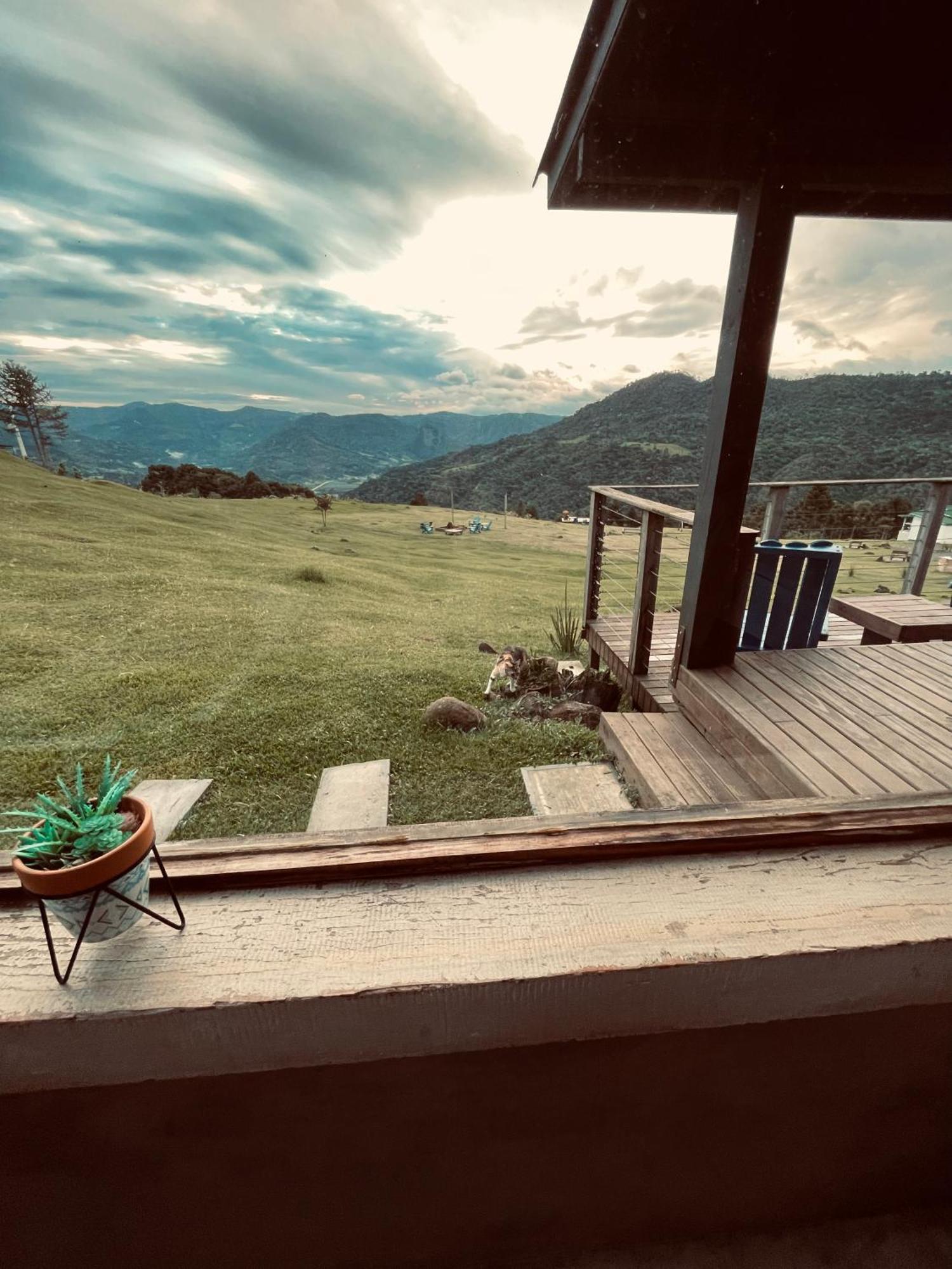 Pousada Colina Dos Ventos - Cabana Monte! Urubici Exterior foto
